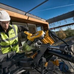 DeWALT DHS780T2A-XE 54V 6.0Ah FLEXVOLT XR Lithium-Ion Cordless Brushless 305mm Mitre Saw Combo Kit + Bonus Stand DE7033-XJ -Tools Discounts DHS780T2A XE 2