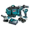 Makita DLX3149TX1 18V 5.0Ah Lithium-Ion Brushless 3 Piece Cordless Combo Kit 2 Makita DLX3149TX1 18V 5.0Ah Lithium-Ion Brushless 3 Piece Cordless Combo Kit -Tools Discounts DLX3149TX1
