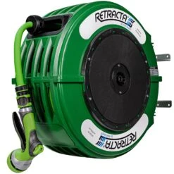 Macnaught DR418G-03 RETRACTA R3 12.5mmx18m Premium Garden Hose Horticultural Green Reel -Tools Discounts DR425G 03 1
