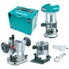Makita DRT50ZJX2 18V Lithium-Ion Brushless Cordless Mobile Laminate Trimmer Accessory Set With Attachments – Tool Only