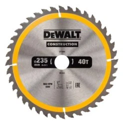 DeWALT DT1955-QZ CONSTRUCTION 235mm X 30mm 40 Teeth Circular Saw Blade