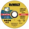 DeWALT DT43922-QZ High Performance Bonded Thin Cut Tin Kit 125mm (5”) X 1.2mm X 22.23mm – 10 Pack Of Thin Cutting Wheels 2 DeWALT DT43922-QZ High Performance Bonded Thin Cut Tin Kit 125mm (5”) X 1.2mm X 22.23mm – 10 Pack Of Thin Cutting Wheels -Tools Discounts DT43922 1