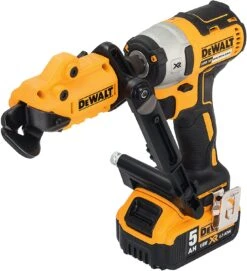 DeWALT DT70620-QZ EXTREME® IMPACT READY® 1/4″ Hex Drive Impact & Drill 18Ga Metal Shear Attachment -Tools Discounts DT70620 QZ 3