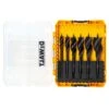 DeWALT DT90238-QZ EXTREME® TRI FLUTE 6 Piece Auger Spade Drill Bit Set 13-32mm -Tools Discounts DT90238 QZ