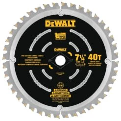 DeWALT DT90255-QZ EXTREME® Composite Decking Circular Saw Blade 184mm X 16/20mm 40 Teeth