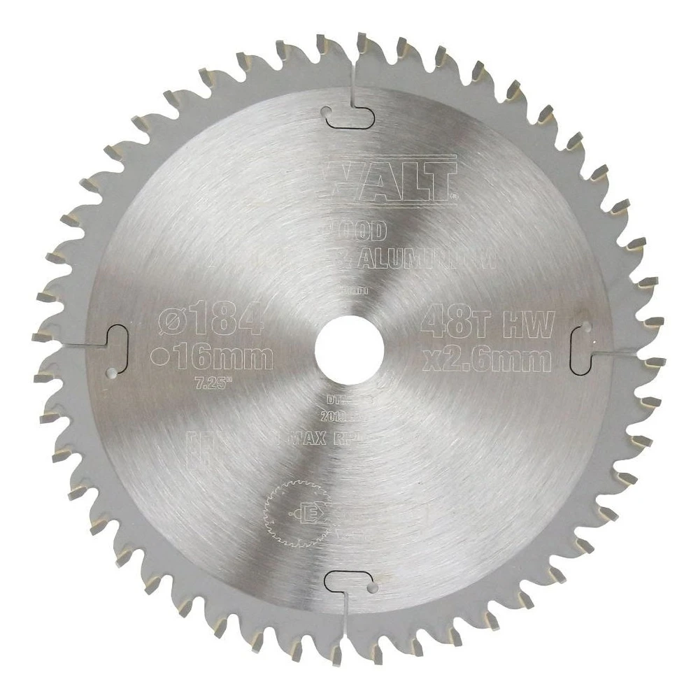 DeWALT DT90264-QZ EXTREME® WORKSHOP 254mm X 16/20/25/25.4mm 80 Teeth Circular Saw Blade – Stationary 3 DeWALT DT90264-QZ EXTREME® WORKSHOP 254mm X 16/20/25/25.4mm 80 Teeth Circular Saw Blade – Stationary