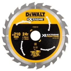 DeWALT DT99565-QZ XR FLEXVOLT EXTREME® RUNTIME 210mm X 30mm 24 Teeth Circular Saw Blade