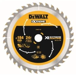 DeWALT DT99577-QZ XR FLEXVOLT EXTREME® RUNTIME 184mm X 20mm 24 Teeth Circular Saw Blade