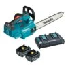 Makita DUC306PT2 36V (18Vx2) 5.0Ah Lithium-Ion Brushless Cordless Top Handle Chainsaw 300mm 12” Combo Kit -Tools Discounts DUC306PT2