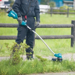 Makita DUR189Z 18V Brushless Lithium-Ion Cordless Mobile Line Trimmer – Skin Only -Tools Discounts DUR189Z 1