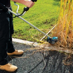 Makita DUR368APT2 36V (18Vx2) Brushless 5.0Ah Lithium-Ion Cordless U-Handle Mobile Line Trimmer Combo Kit -Tools Discounts DUR368AZ 1