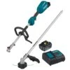 Makita DUX18STX2 18V 5.0Ah Lithium-Ion Cordless Brushless Multi-Function Power Head & Line Trimmer Brush Cutter Combo Kit