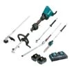 Makita DUX60PSHPT2-B 36V (18Vx2) 5.0Ah Lithium-Ion Brushless Multi-Function Powerhead, Pole Saw & Hedge Trimmer Combo Kit Bonus Brushcutter Attachment EM409MP 2 Makita DUX60PSHPT2-B 36V (18Vx2) 5.0Ah Lithium-Ion Brushless Multi-Function Powerhead, Pole Saw & Hedge Trimmer Combo Kit Bonus Brushcutter Attachment EM409MP -Tools Discounts DUX60PSHPT2 B
