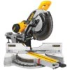 DeWALT DWS780-XE 12” 305mm Double Bevel 1675W Slide Compound Mitre Saw With XPS -Tools Discounts DWS780 XE