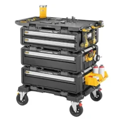 DeWALT DWST60510-3 Heavy Duty TOUGHSYSTEM 2.0 DXL 5-In-1 Tower Mobile Storage Tool Box System -Tools Discounts DWST60510 3 2