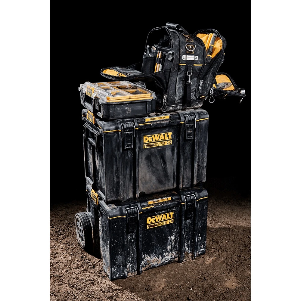 DeWALT DWST83524-1 TOUGHSYSTEM 2.0 Heavy Duty Job Site Half Width Tool Bag 10 DeWALT DWST83524-1 TOUGHSYSTEM 2.0 Heavy Duty Job Site Half Width Tool Bag - Image 8