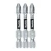 Makita E-09379 IMPACT XPS PH2 X 50mm Phillips PTA Power Bits 3 Piece Set -Tools Discounts E 09379