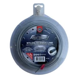 GB GBT884 Heavy Duty Premium Titanium Round Nylon Trimmer Line 2.4mm/0.095″, 80m