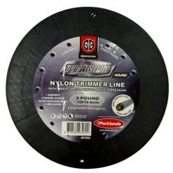 GB GBT888 Heavy Duty Titanium Round Nylon Trimmer Line 3 Pound 2.6mm / 0.105″, 197m