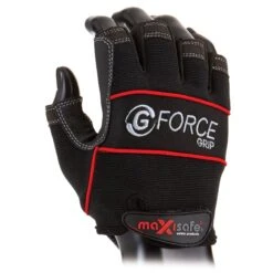 Maxisafe GMF117-10 G-Force ‘Grip’ Fingerless Mechanics Gloves 1 Pair – Large (L) 7 Maxisafe GMF117-10 G-Force ‘Grip’ Fingerless Mechanics Gloves 1 Pair – Large (L) -Tools Discounts GMF117 1 1
