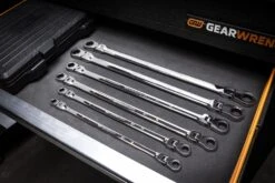 GEARWRENCH 86830 6 Piece 90 Tooth 12 Point Metric GearBox™ Double Flex Ratcheting Spanner Wrench Set 90T 9 GEARWRENCH 86830 6 Piece 90 Tooth 12 Point Metric GearBox™ Double Flex Ratcheting Spanner Wrench Set 90T -Tools Discounts GW 86830 IMG ENV
