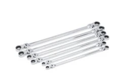 GEARWRENCH 86830 6 Piece 90 Tooth 12 Point Metric GearBox™ Double Flex Ratcheting Spanner Wrench Set 90T 7 GEARWRENCH 86830 6 Piece 90 Tooth 12 Point Metric GearBox™ Double Flex Ratcheting Spanner Wrench Set 90T -Tools Discounts GW 86830 IMG MAIN 02