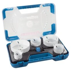 Sutton Tools H125SP07A Heavy Duty Bi-Metal Cobalt 5 Piece Plumber’s Holesaw Set
