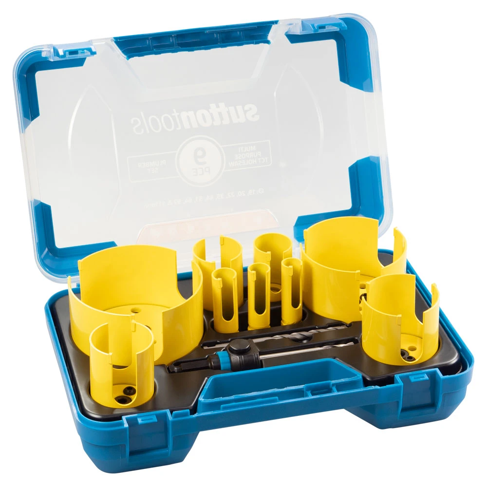 Sutton Tools H127MP7 8 Piece Plumber’s Multi-Purpose Hole Saw Kit TCT H127 Replaces H111008P 3 Sutton Tools H127MP7 8 Piece Plumber’s Multi-Purpose Hole Saw Kit TCT H127 Replaces H111008P