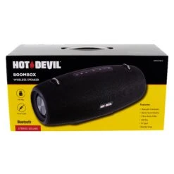 Hot Devil HDBOOMBOX 60W Bluetooth Wireless Boombox Speaker -Tools Discounts HDBOOMBOX 3