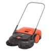 Haaga 375 Twin Outdoor Manual Push Sweeper 3 Brush System HG375 -Tools Discounts HG375