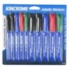 Kincrome K11820 10 Piece Assorted Tip & Colours Marker Starter Pack
