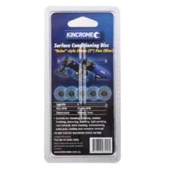 Kincrome K13245-50BL Roloc Style Sanding Discs 2″ (50mm) 80 Grit (Fine) 5 Pack -Tools Discounts K13245 50BL 2