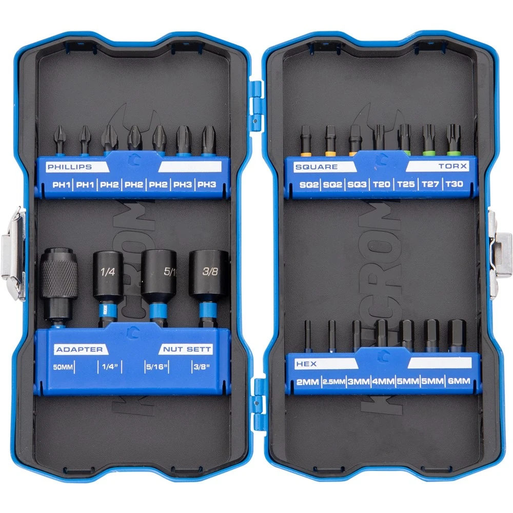 Kincrome K21001 1/4″ Hex Drive Impact Bit Set 25 Piece With Torsion Control Zone & Magnetic Tips 3 Kincrome K21001 1/4″ Hex Drive Impact Bit Set 25 Piece With Torsion Control Zone & Magnetic Tips