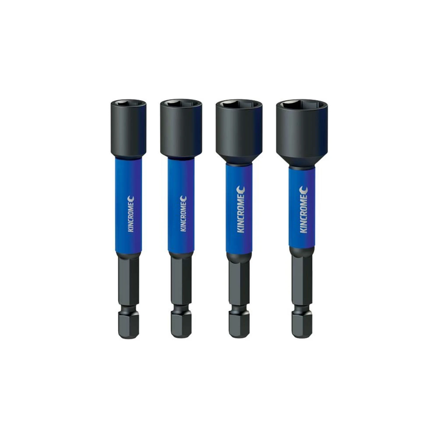 Kincrome K21509 1/4″ Hex Drive Magnetic Nutsetter Impact Bit Mixed Pack 100mm 4 Piece 1/4″, 5/16″, 3/8″, 7/16″ 3 Kincrome K21509 1/4″ Hex Drive Magnetic Nutsetter Impact Bit Mixed Pack 100mm 4 Piece 1/4″, 5/16″, 3/8″, 7/16″