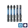Kincrome K21521 1/4″ Hex Drive Phillips #2 & Hex 5mm Impact Bit Mixed Pack 50mm 5 Piece