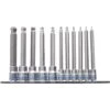 Kincrome K5523 Ball Point Hex Socket Set Long Series 11 Piece 1/4″ & 3/8” Square Drive Metric 2 Kincrome K5523 Ball Point Hex Socket Set Long Series 11 Piece 1/4″ & 3/8” Square Drive Metric -Tools Discounts K5523