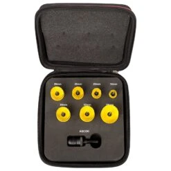 Starrett KCS07011 8 Piece Bi-Metal CSC General Purpose Hole Saw Set 62522