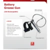 Lubemate L-BG18VLI By Macnaught 7500PSI 18V Cordless Battery Grease Gun Li-Ion -Tools Discounts L BG18V 1