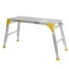 Gorilla MW105-I450WB 0.6-0.9m 450mm Extra Wide 150kg Height Adjustable Industrial Work Paint Platform -Tools Discounts MW105 I450WB