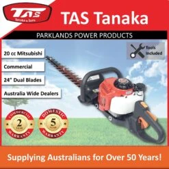TAS Tanaka PRO-THT230 Commercial 20cc 24″ Hedgetrimmer With 180 Degree Rear Swivel Handle 5 TAS Tanaka PRO-THT230 Commercial 20cc 24″ Hedgetrimmer With 180 Degree Rear Swivel Handle -Tools Discounts PRO THT230 1