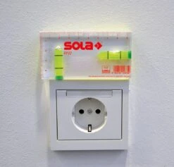 SOLA R100 Compact Clear Plastic Spirit Level / Transparent – Made In Austria -Tools Discounts R102 2