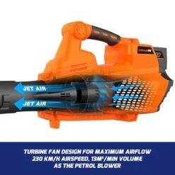 Redback RB-BL 40V 6.0Ah Cordless Blower With Turbo Boost Feature Combo Kit E435C-K -Tools Discounts RB BL 1