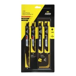 Alpha RD-SET8 General Purpose 8 Piece Reciprocating Blade Set Including Pouch -Tools Discounts RD SET8 1