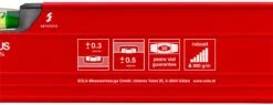 SOLA RED3060 Aluminium Box Profile Spirit Level RED 3 – 3 Vial 60cm 600mm Made In Austria -Tools Discounts RED3060 9 4