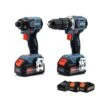 SENIX S2K2B2-03 18V 4.0Ah Lithium-Ion 2 Piece Brushless Cordless, Hammer Drill/Driver & Impact Driver Combo Kit -Tools Discounts S2K2B2 03