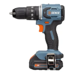SENIX S2K2B2-03 18V 4.0Ah Lithium-Ion 2 Piece Brushless Cordless, Hammer Drill/Driver & Impact Driver Combo Kit -Tools Discounts S2K2B2 03 5