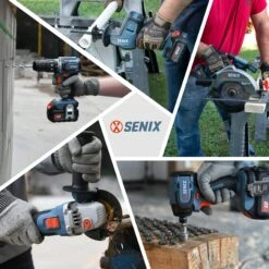 SENIX S2K9B2-01 18V 2.0Ah & 4.0Ah Lithium-Ion 9 Piece Brushless Cordless Combo Kit -Tools Discounts S2K5B1 01 4 scaled 2
