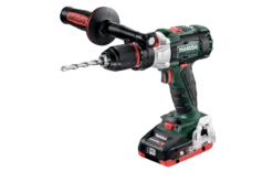 Metabo AU68901780 18V 4.0Ah LiHD Lithium-Ion Brushless Cordless Hammer Drill/Driver & Angle Grinder With Slide Switch Kit SB WB 125 BL M HD 4.0 Replaced By AU68204340 -Tools Discounts SB 18 LTX BL I 602352650 CORDLESS HAMMER DRILL LIHD 4.0 2