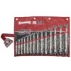Sidchrome SCMT22443 14 Piece 440 Pro Series Ring & Open End Spanner Set Imperial/AF -Tools Discounts SCMT22443