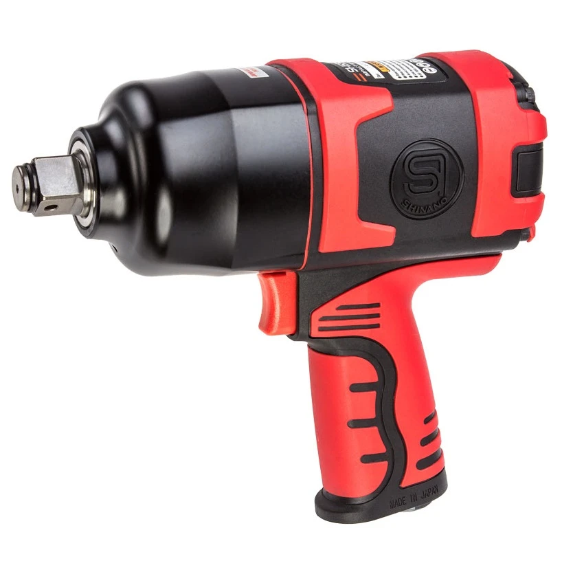 Shinano SI-1550 Pneumatic Air 3/4″ Square Drive Impact Wrench 1650Nm SI1550 – Made In Japan 3 Shinano SI-1550 Pneumatic Air 3/4″ Square Drive Impact Wrench 1650Nm SI1550 – Made In Japan
